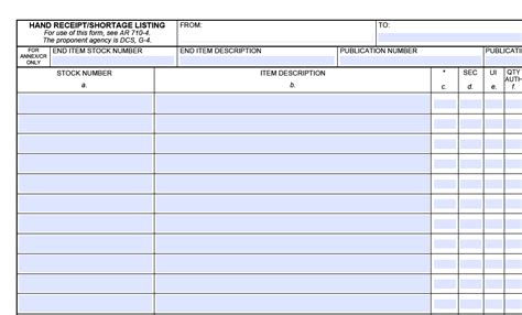 army pubs da form 2062.